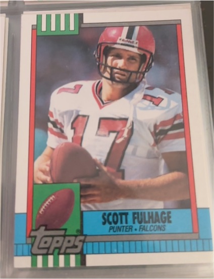 1990 Topps #477 Scott Fulhage — front