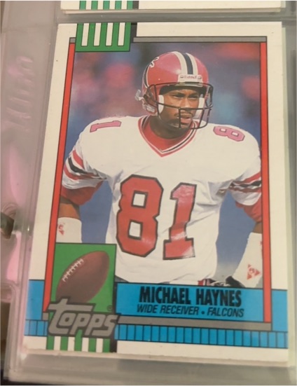 1990 Topps #81 Michael Haynes — front