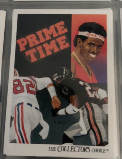 1991 Upper Deck #85 Deion Sanders — front