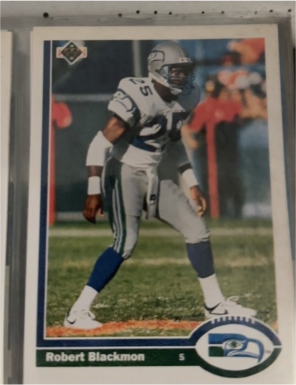 1991 Upper Deck #67 Robert Blackmon — front