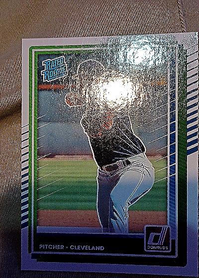 2022 Donruss Rated Rookie Cleveland Pitcher — front