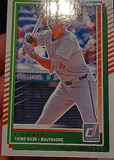 2025 Donruss #5 Coby Mayo — front