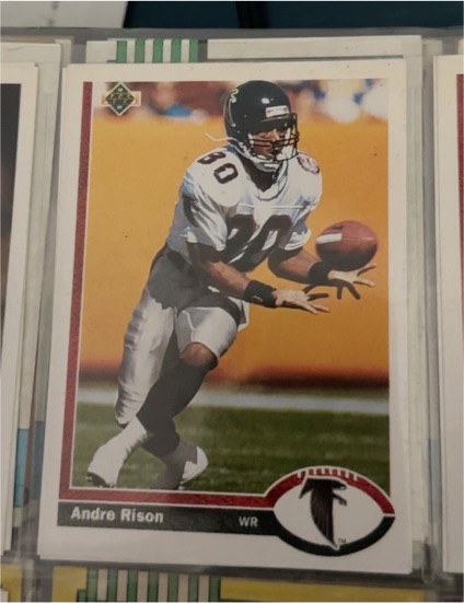 1991 Upper Deck #173 Andre Rison — front