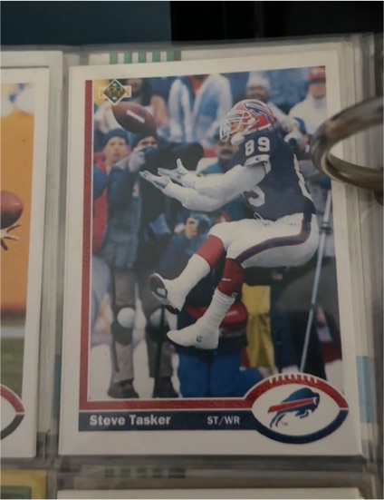 1991 Upper Deck #199 Steve Tasker — front