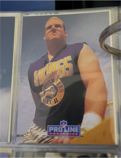 1991 Pro Line Portraits #151 The Fridge Minnesota Vikings — front