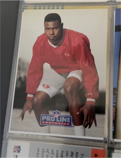 1991 Pro Line Portraits #186 David Whitmore — front