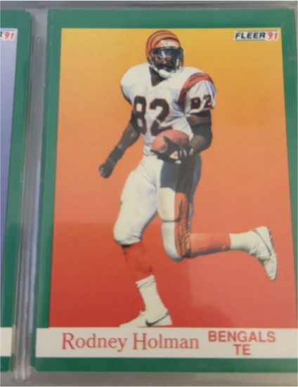 1991 Fleer #23 Rodney Holman — front