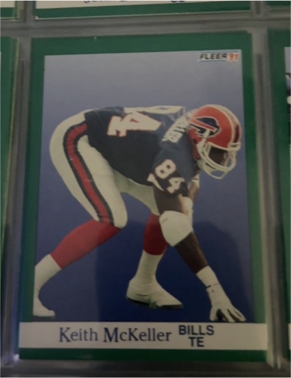 1991 Fleer #5 Keith McKeller — front