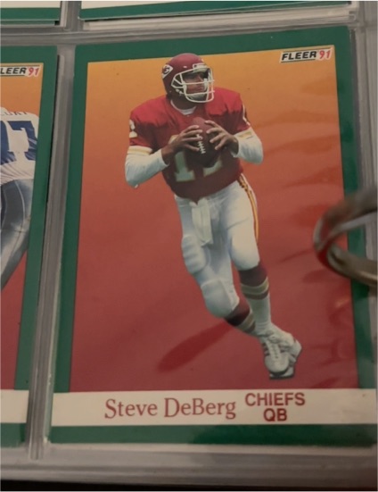 1991 Fleer #89 Steve DeBerg — front