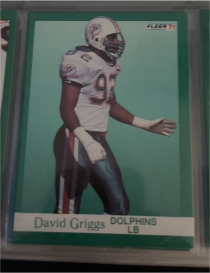 1991 Fleer #122 David Griggs — front