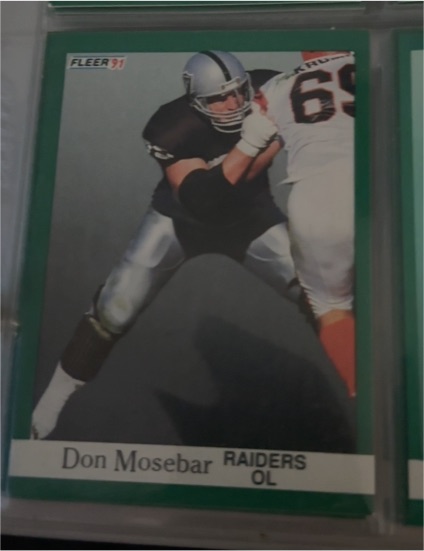 1991 Fleer #112 Don Mosebar — front