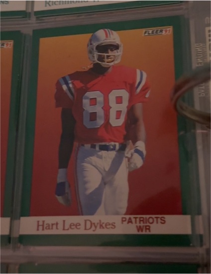 1991 Fleer #136 Hart Lee Dykes — front