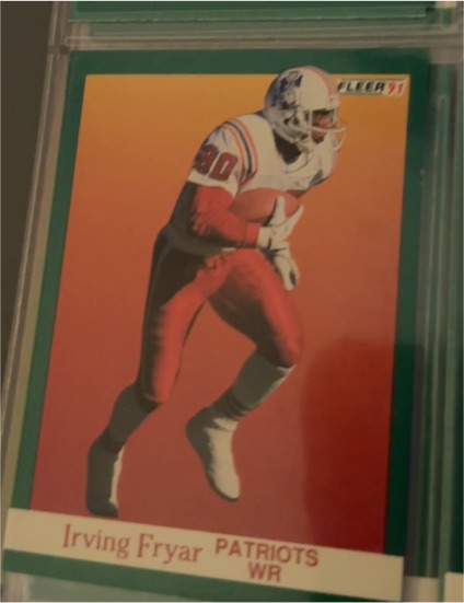1991 Fleer #137 Irving Fryar — front