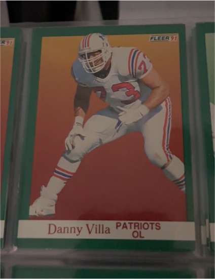 1991 Fleer #91 Danny Villa — front