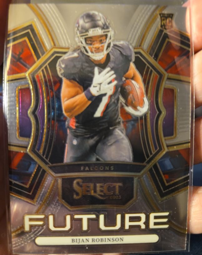 2023 Panini Select #FUT-BRO Bijan Robinson Select Future — front