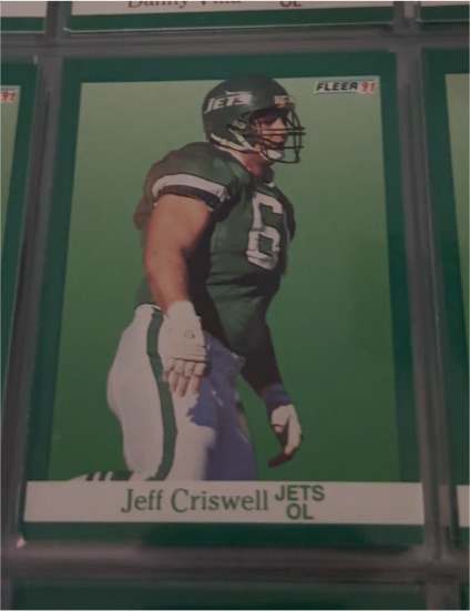 1991 Fleer #149 Jeff Criswell — front