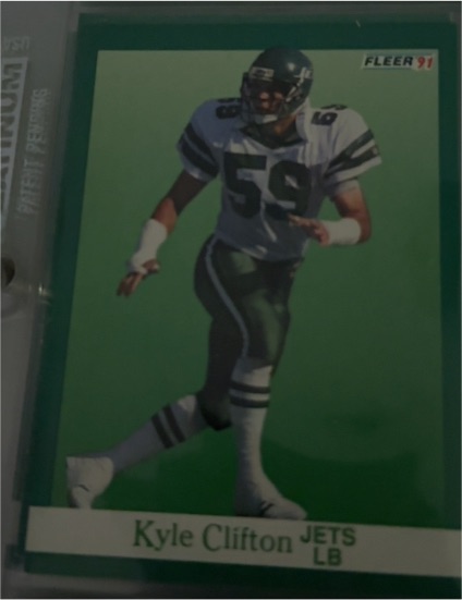 1991 Fleer #148 Kyle Clifton — front
