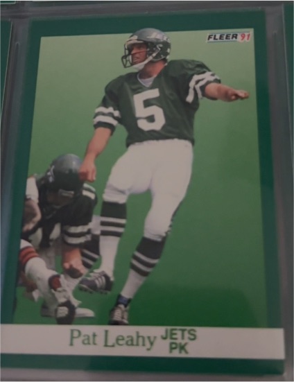 1991 Fleer #152 Pat Leahy — front