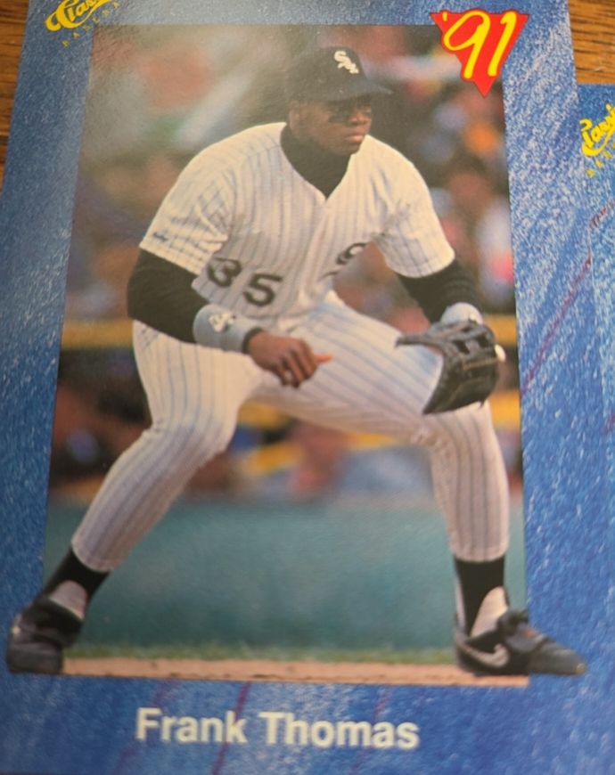 1991 Classic I #T32 Frank Thomas — front