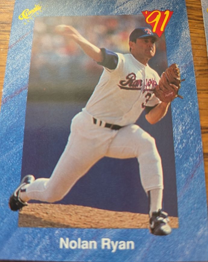 1991 Classic I #T86 Nolan Ryan — front