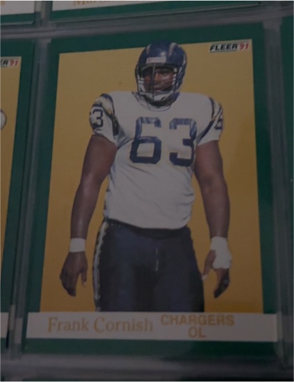 1991 Fleer #173 Frank Cornish — front