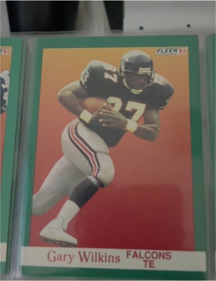 1991 Fleer #211 Gary Wilkins — front