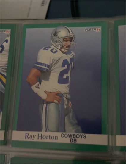1991 Fleer #231 Ray Horton — front
