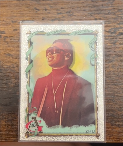 2023 Topps Allen & Ginter #228 Zhu The Enigma — front