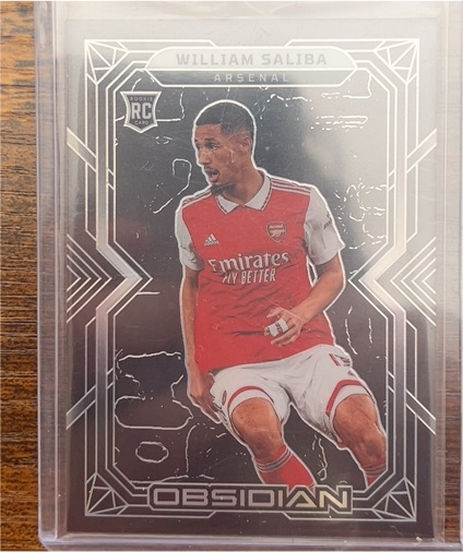 2022-23 Panini Obsidian #RC William Saliba — front