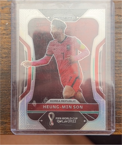 2022 Panini Prizm FIFA World Cup Qatar #135 Heung-Min Son — front
