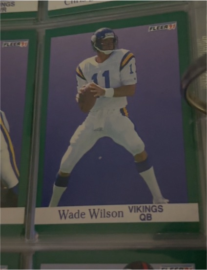 1991 Fleer #289 Wade Wilson — front