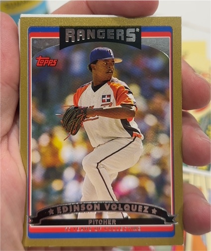 2006 Topps #543 Edinson Volquez — front