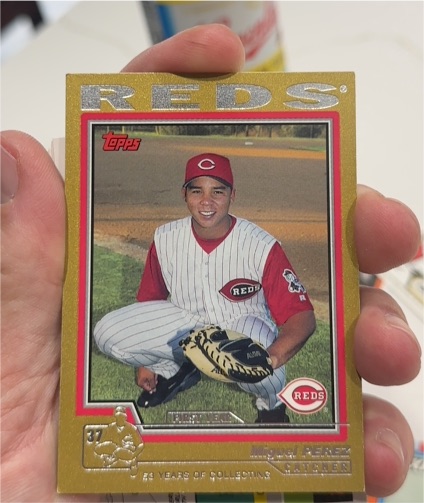 2004 Topps Traded Gold #T150 Miguel Perez — front