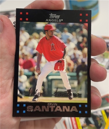 2007 Topps #33 Ervin Santana — front