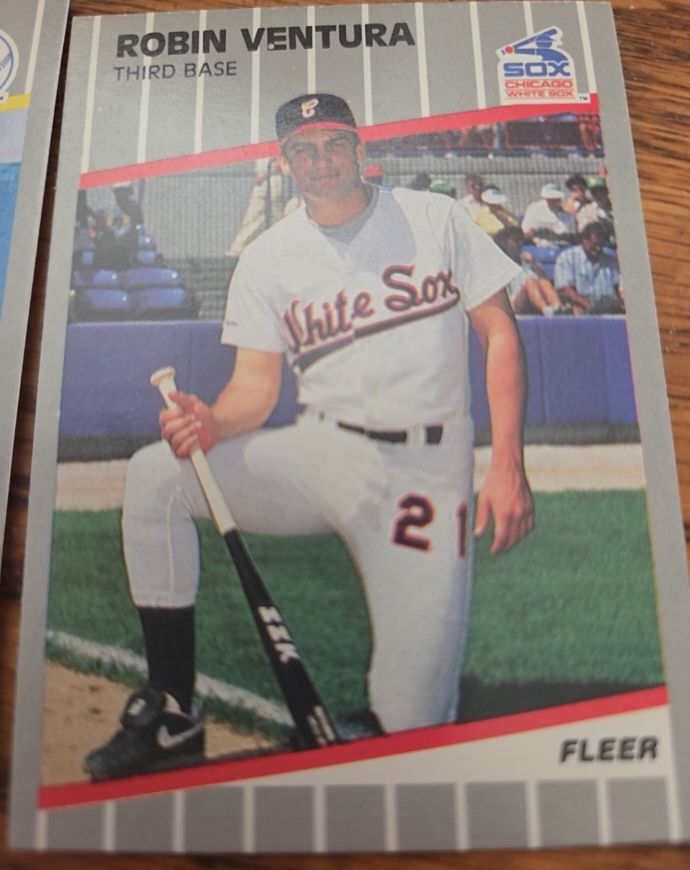 1989 Fleer Update #U-23 Robin Ventura — front