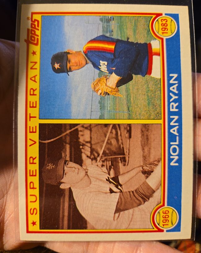 1983 Topps #361 Nolan Ryan Super Veteran — front