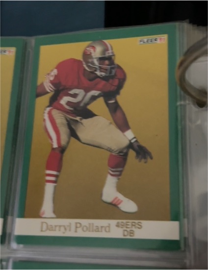 1991 Fleer #49 Darryl Pollard — front
