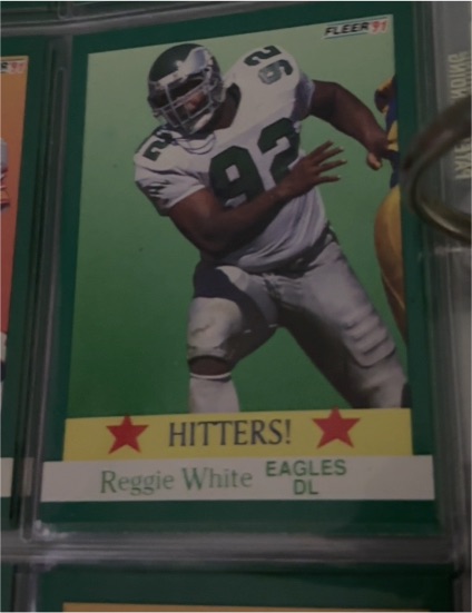 1991 Fleer #397 Reggie White — front