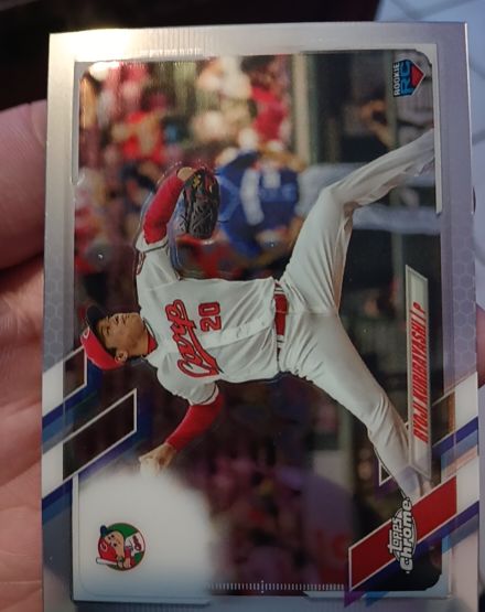 2021 Topps Chrome #166 Randy Dobnak — front