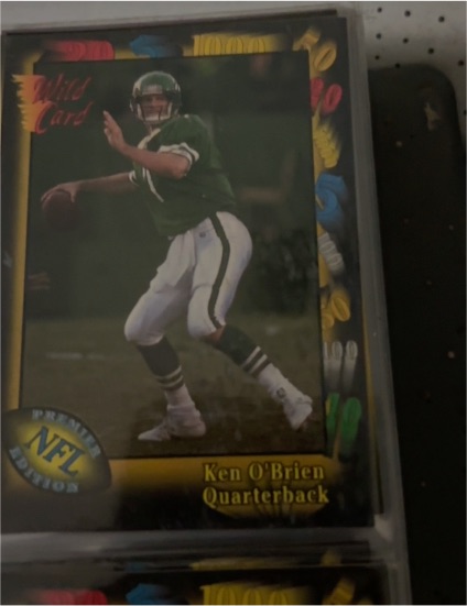 1991 Wild Card Ken O'Brien #unknown Quarterback — front
