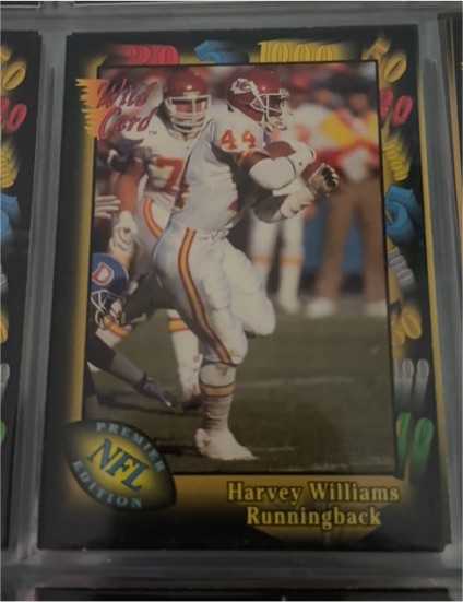 1991 Wild Card Premier NFL Edition #135 Harvey Williams — front