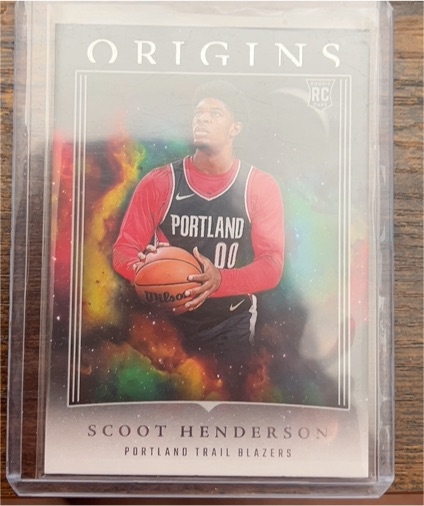2023-24 Panini Origins #17 Scoot Henderson — front