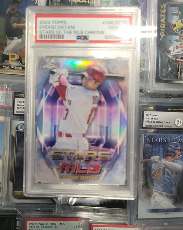 2023 Topps Stars of the MLB Chrome #SMLBC13 Shohei Ohtani — front