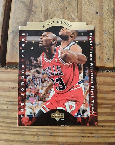 1996-97 Upper Deck Collector's Choice A Cut Above #CA3 Michael Jordan — front
