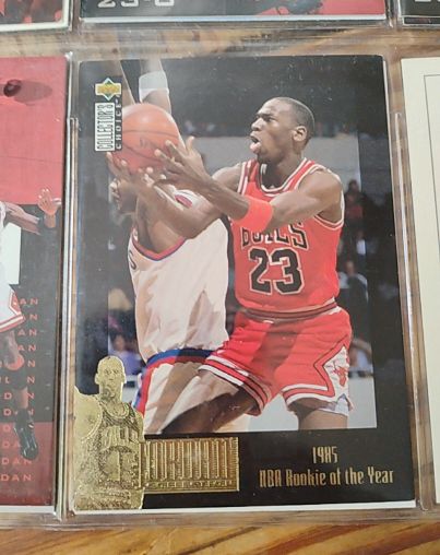 1995 Upper Deck Collector's Choice #JC1 Michael Jordan — front