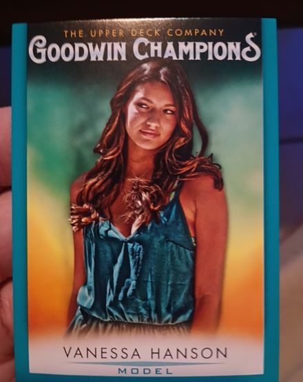 2021 Upper Deck Goodwin Champions #53 Vanessa Hanson — front