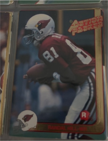 1991 Action Packed Rookie/Update #41 Randal Hill — front