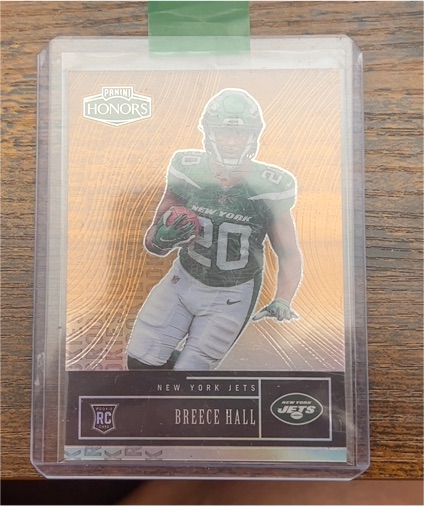 2022 Panini Honors #45 Breece Hall Rookie Card — front