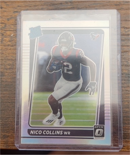 2021 Donruss Optic #230 Nico Collins — front