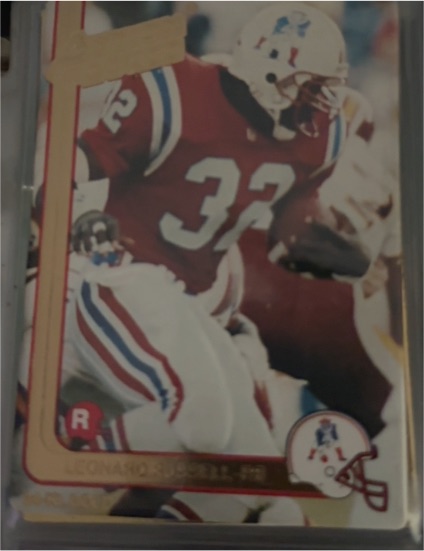 1991 Action Packed Rookie Update #10 Leonard Russell — front